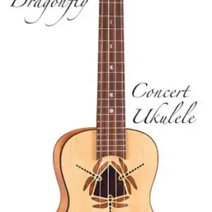 Luna Ukulele Koncertowe Dragonfly - Uszkodzone Nowy