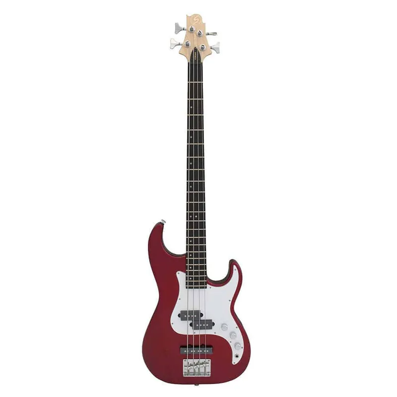 Wysoka jakość Samick CR-1 MR - gitara basowa - Metallic Red - Powystawowa