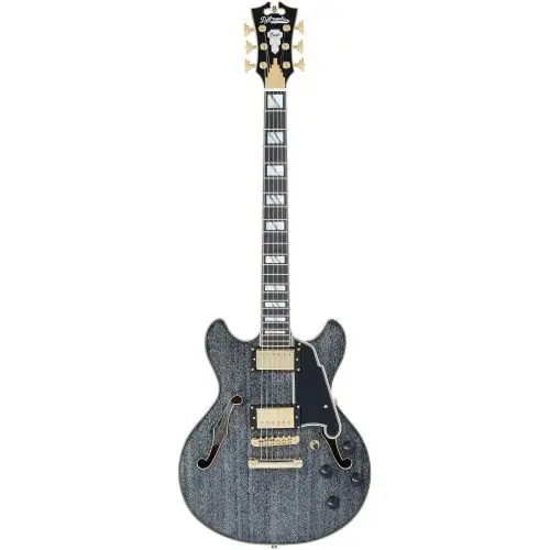 D‘Angelico Excel Mini DC Black Dog gitara elektryczna Popularny