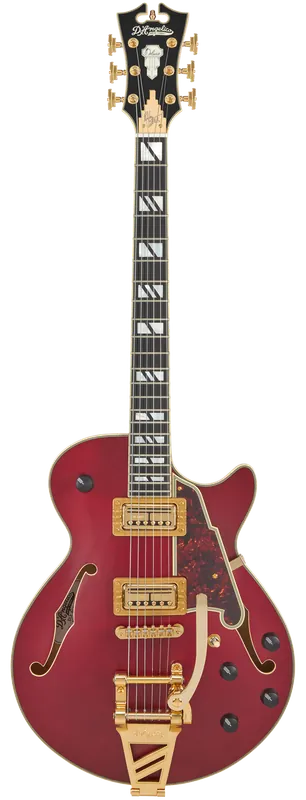 D’Angelico Deluxe Bobby Weir Trans Wine - gitara elektryczna Do wyczerpania zapasów