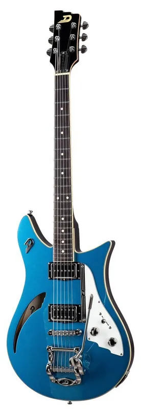 Super okazja Duesenberg Double Cat Catalina Blue - gitara elektryczna