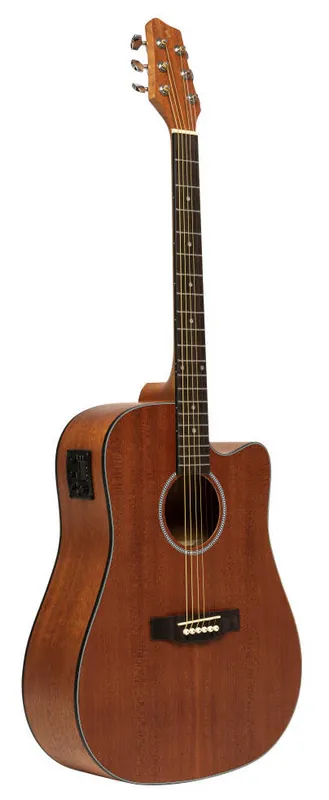 Stagg SA25 DCE MAHO - gitara elektroakustyczna Tylko dziś