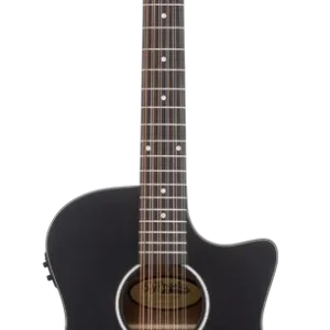 D‘angelico Premier Fulton 12 LS Matte Black - gitara elektroakustyczna 12-strunowa Popularny