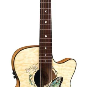 Ekspresowa dostawa Luna Fauna Butterfly - gitara elektro-akustyczna