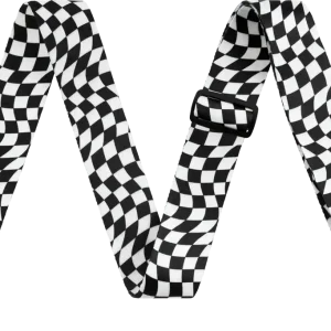 Fender Wavy Checkerboard Poly Strap pasek gitarowy Hit sprzedaży