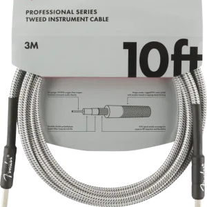 Fender Professional Series Cable White Tweed 10" kabel instrumentalny 3m Zniżka