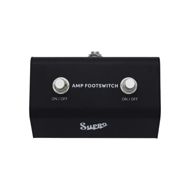 Supro SFS2 – footswitch do wzmacniaczy Supro Łatwy zwrot