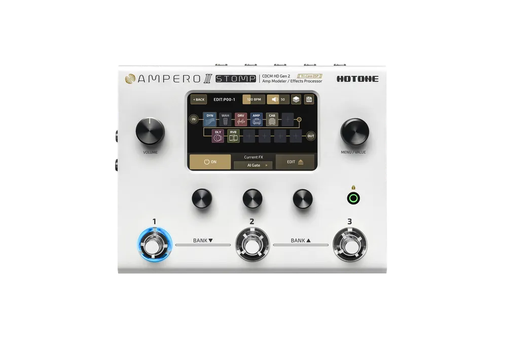 Oferta limitowana Hotone Ampero II Stomp - multiefekt gitarowy