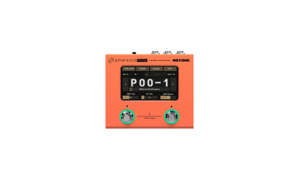 Hotone Ampero Mini (Orange) - multiefekt gitarowy Obniżka ceny