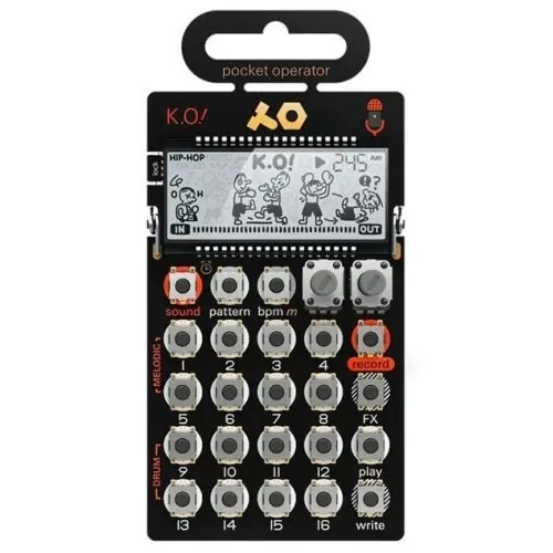 Wyprzedaż Teenage Engineering PO-33 K.O! syntezator/sampler Pocket Operator