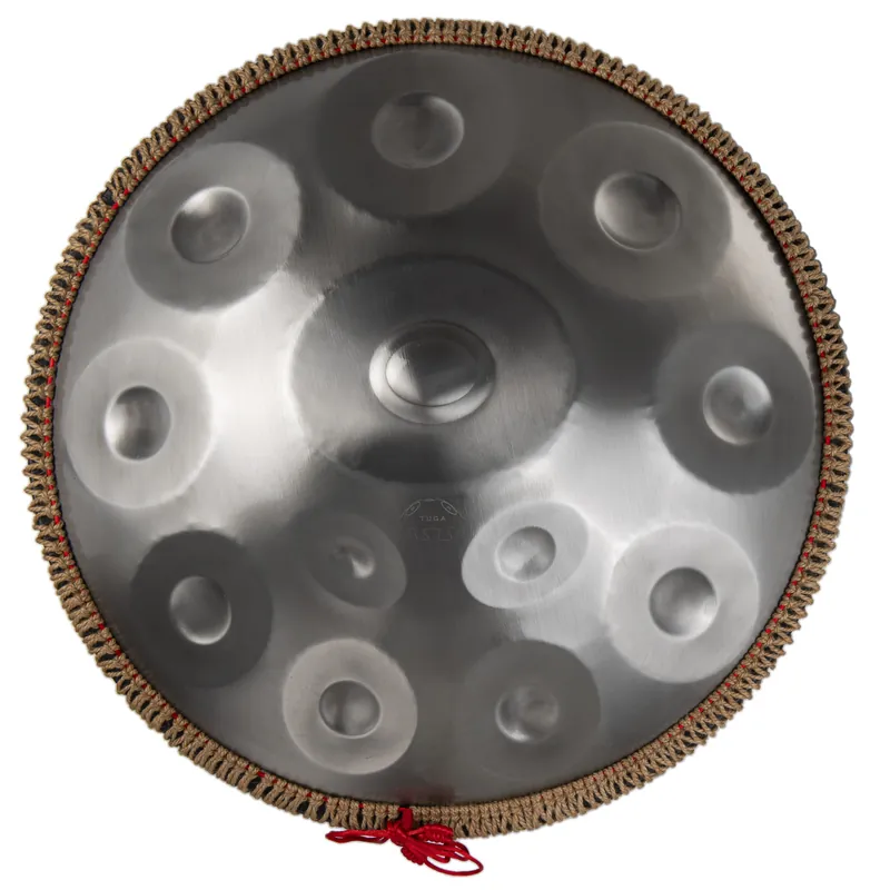Premium TUGA 12 Note 432Hz D-moll Silver - Handpan