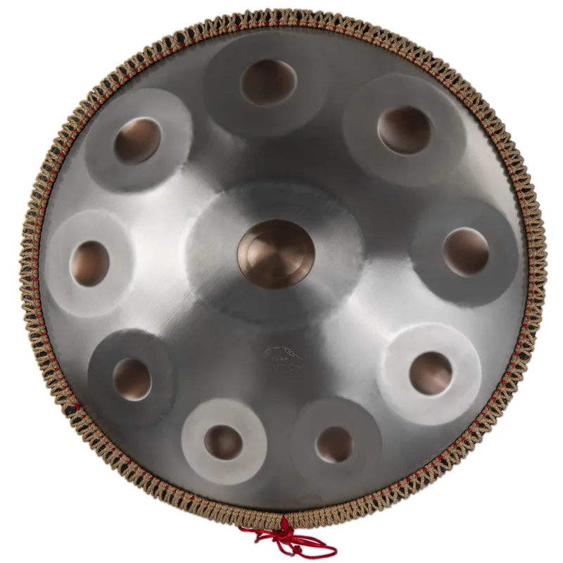 TUGA 10 Note 432Hz D-moll Silver Gold - Handpan Premium