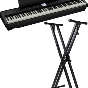 Roland FP-E50 pianino cyfrowe ze statywem Guitto Dostępne od ręki